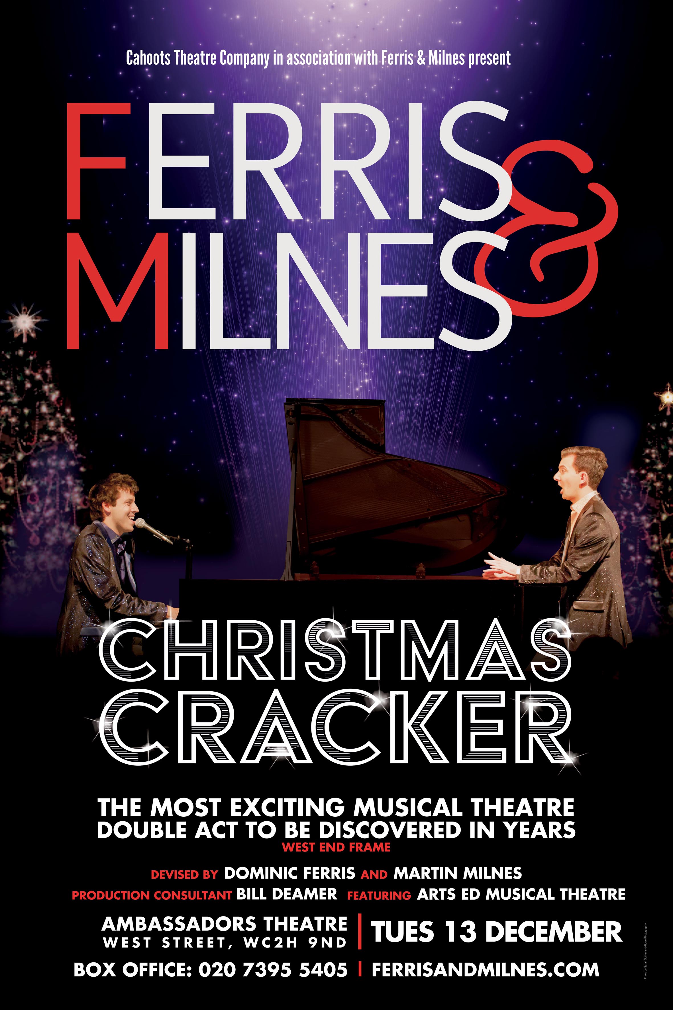 Ferris & Milnes - Christmas Cracker poster (small)